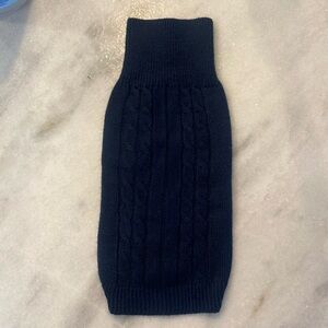 Navy blue pet sweater